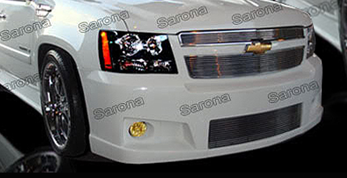 Custom Chevy Tahoe  SUV/SAV/Crossover Front Bumper (2007 - 2014) - $650.00 (Part #CH-036-FB)